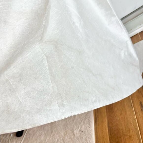 NWT Anthropologie Sachin & Babi Dova Puffed One-Shoulder Bow Wrap Mini Dress - Picture 10 of 16